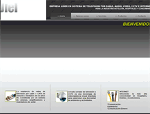 Tablet Screenshot of dielcom.com.mx